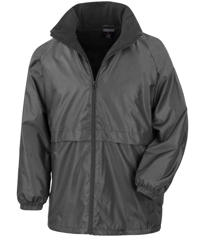 Result Core Micro Fleece Lined Jacket RS203M - Black