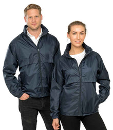 Result Core Lightweight Lined Waterproof Jacket RS205 - RS205 Navy Model