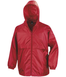 Result Core Lightweight Lined Waterproof Jacket RS205 - Red