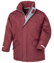 Result Core Kids Winter Parka Jacket RS207B - Burgundy
