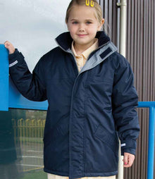 Result Core Kids Winter Parka Jacket RS207B - RS207B Navy Model
