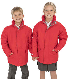 Result Core Kids Winter Parka Jacket RS207B - RS207B Red Model