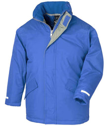 Result Core Kids Winter Parka Jacket RS207B - Royal Blue