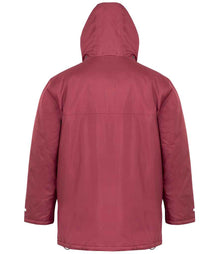 Result Core Winter Parka Jacket RS207 - RS207 Burgundy Back