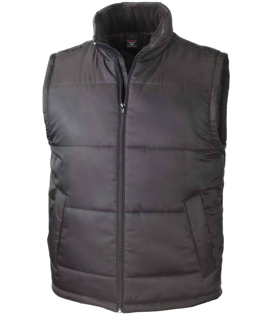 Result Core Padded Bodywarmer RS208 - Black