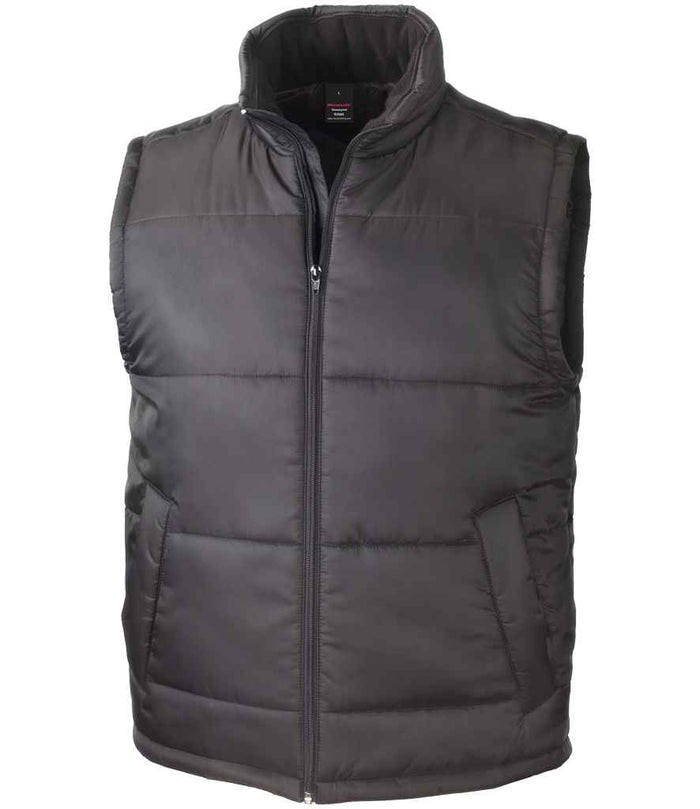 Result Core Padded Bodywarmer RS208 - Black