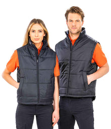 Result Core Padded Bodywarmer RS208 - RS208 Black Model