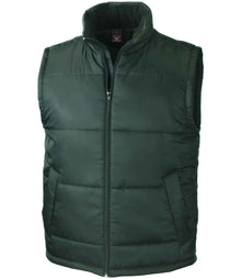 Result Core Padded Bodywarmer RS208 - Bottle Green