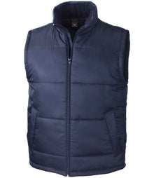 Result Core Padded Bodywarmer RS208 - Navy