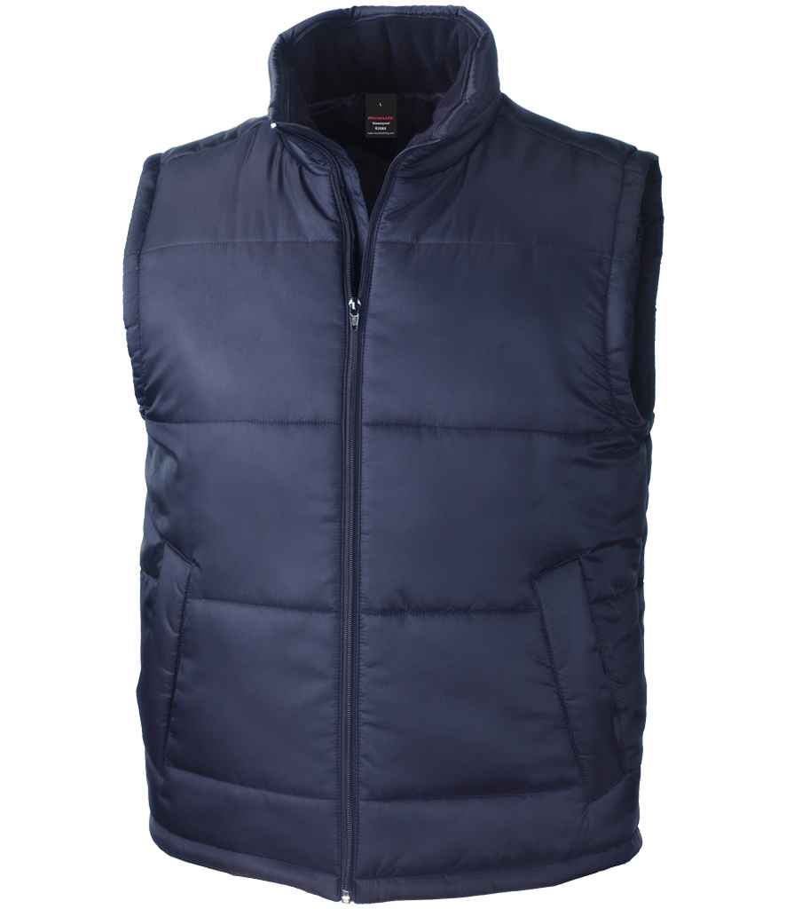 Result Core Padded Bodywarmer RS208 - Navy