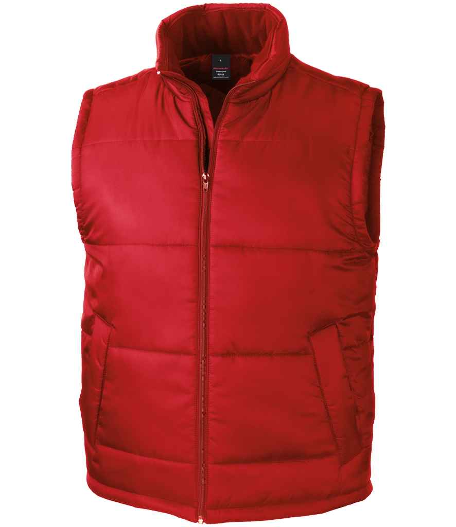 Result Core Padded Bodywarmer RS208 - Red