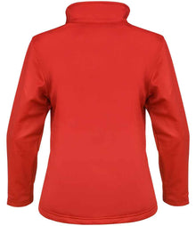Result Core Ladies Soft Shell Jacket RS209F - RS209F Red Back