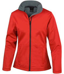 Result Core Ladies Soft Shell Jacket RS209F - Red