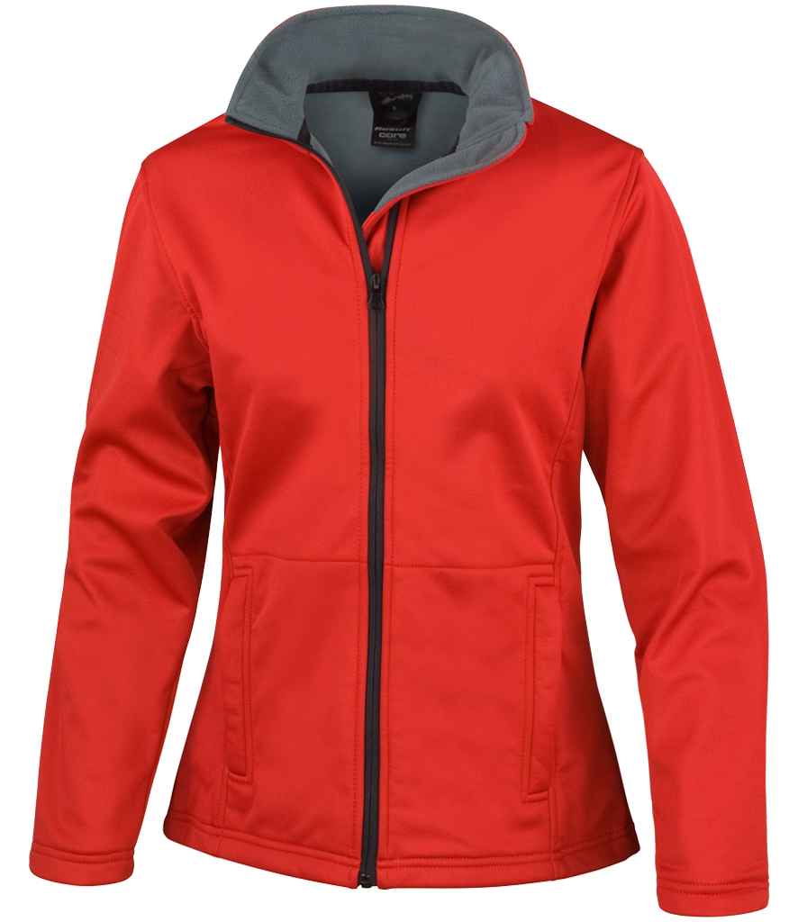 Result Core Ladies Soft Shell Jacket RS209F - Red