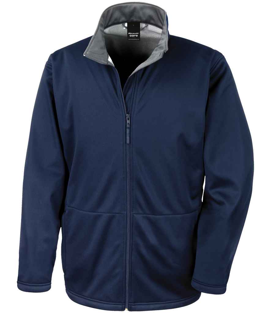 Result Core Soft Shell Jacket RS209M - Navy