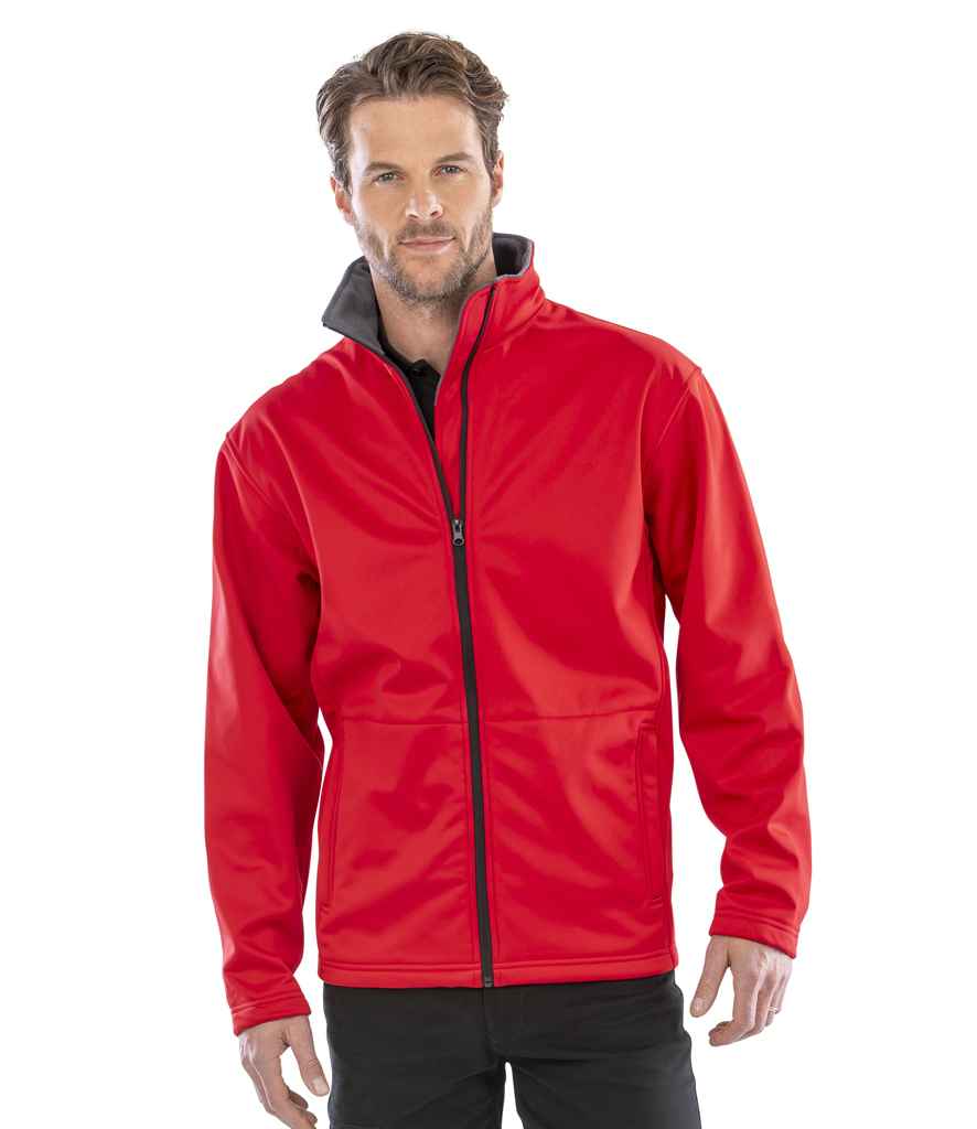 Result Core Soft Shell Jacket RS209M - RS209M Red Model