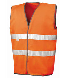 Result Safe-Guard Motorist Hi-Vis Safety Vest RS211 - Orange