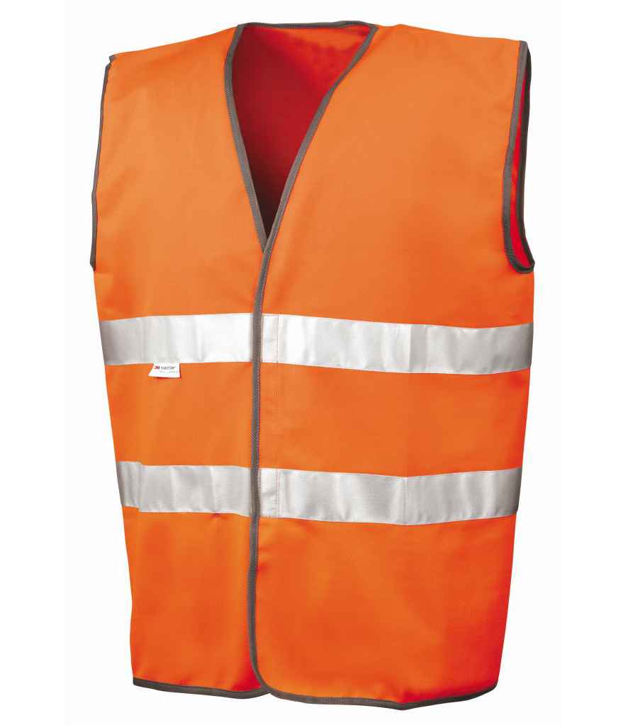 Result Safe-Guard Motorist Hi-Vis Safety Vest RS211 - Orange