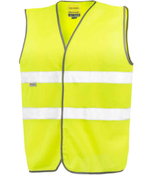 Result Safe-Guard Motorist Hi-Vis Safety Vest RS211 - Yellow