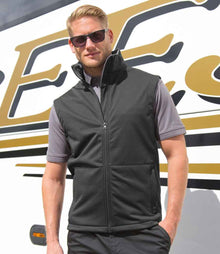 Result Core Soft Shell Bodywarmer RS214 - RS214 Black Model