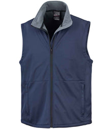 Result Core Soft Shell Bodywarmer RS214 - Navy