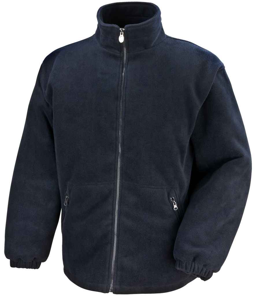 Result Core Polartherm™ Quilted Winter Fleece Jacket RS219 - Black