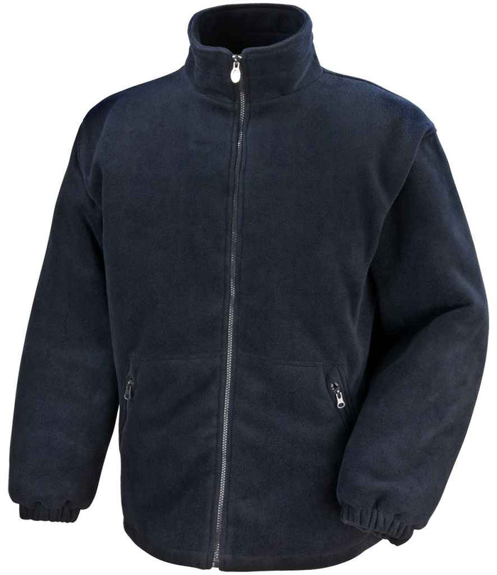 Result Core Polartherm™ Quilted Winter Fleece Jacket RS219 - Black