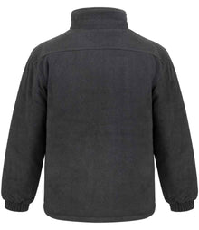 Result Core Polartherm™ Quilted Winter Fleece Jacket RS219 - RS219 Black Back