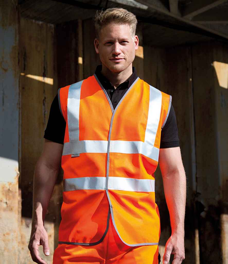 Result Safe-Guard Hi-Vis Vest RS21 - RS21 Orange Model