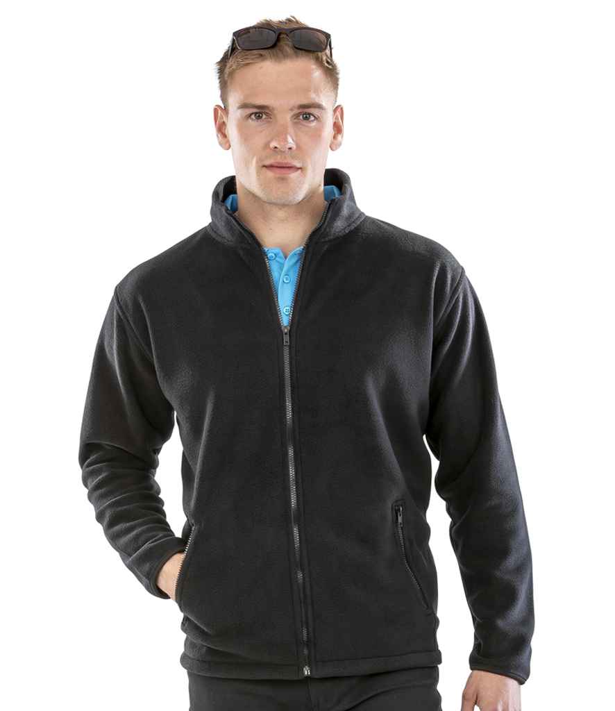 Result Core Norse Outdoor Fleece Jacket RS220M - RS220M Black Model