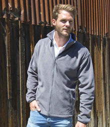 Result Core Norse Outdoor Fleece Jacket RS220M - RS220M Pure Grey Model