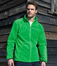 Result Core Norse Outdoor Fleece Jacket RS220M - RS220M Vivid Green Model