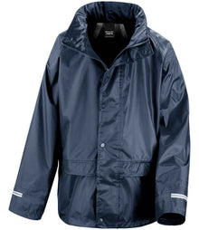 Result Core Kids Waterproof Rain Suit RS225B - Navy