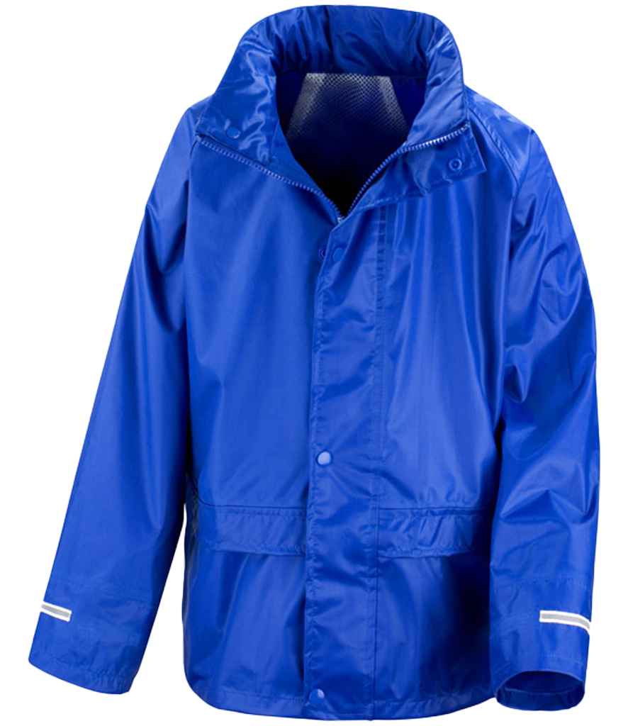 Result Core Kids Waterproof Rain Suit RS225B - Royal Blue