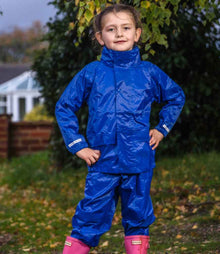 Result Core Kids Waterproof Rain Suit RS225B - RS225B Royal Blue Model