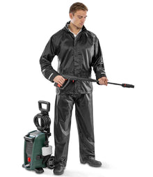 Result Core Rain Suit RS225M - RS225M Black Model