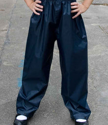 Result Core Kids Waterproof Overtrousers RS226B - RS226B Navy Model