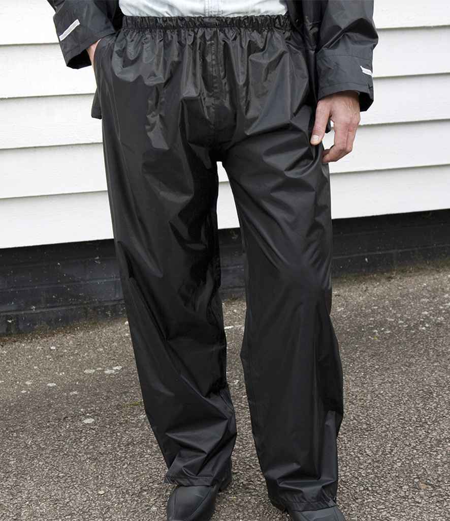 Result Core Waterproof Overtrousers RS226 - RS226 Black Model