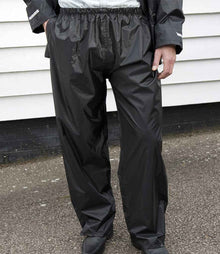 Result Core Waterproof Overtrousers RS226 - RS226 Black Model