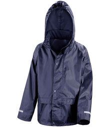 Result Core Kids Waterproof Over Jacket RS227B - Navy