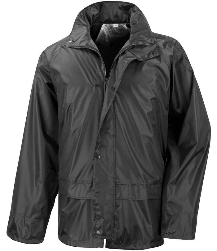 Result Core Waterproof Over Jacket RS227 - Black