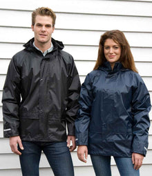 Result Core Waterproof Over Jacket RS227 - RS227 Black Model