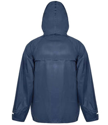 Result Core Waterproof Over Jacket RS227 - RS227 Navy Back