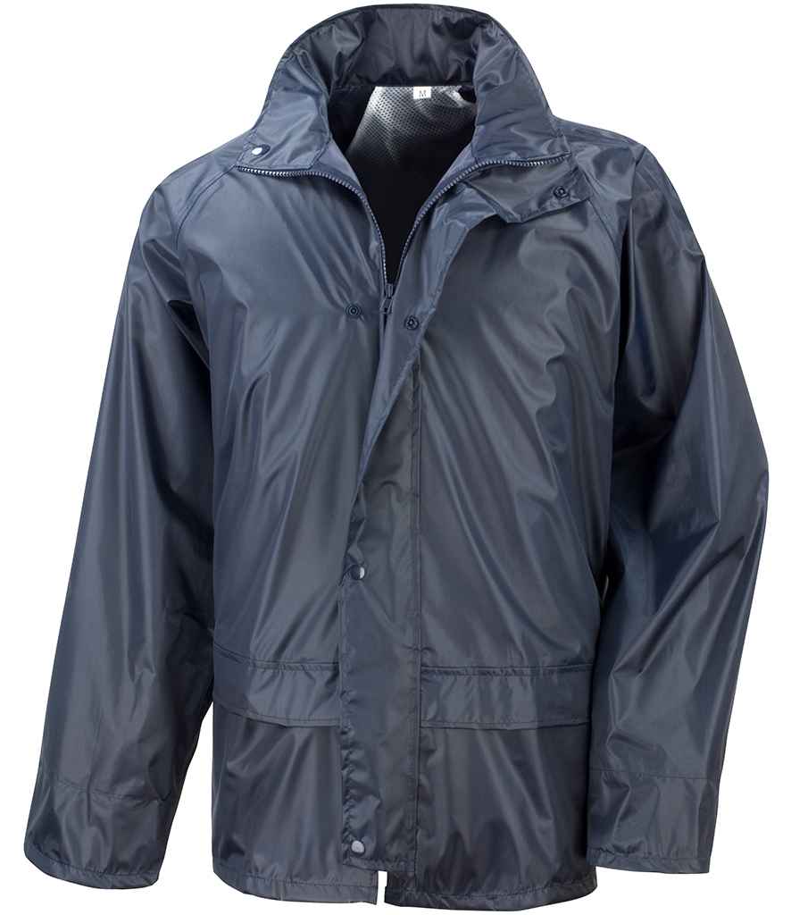 Result Core Waterproof Over Jacket RS227 - Navy