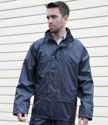 Result Core Waterproof Over Jacket RS227 - RS227 Navy Model