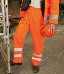 Result Safe-Guard Hi-Vis Trousers RS22 - RS22 Orange Model