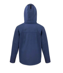 Result Core Hooded Soft Shell Jacket RS230M - RS230M Navy/Royal Blue Back