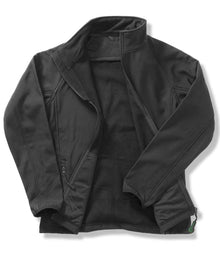Result Core Ladies Printable Soft Shell Jacket RS231F - RS231F Black/Black Detail