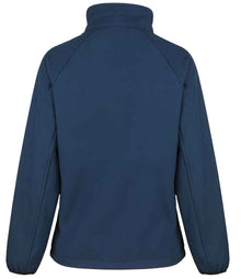 Result Core Ladies Printable Soft Shell Jacket RS231F - RS231F Navy/Navy Back
