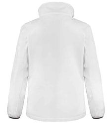 Result Core Ladies Printable Soft Shell Jacket RS231F - RS231F White/Black Back